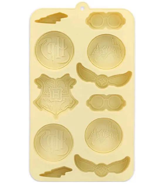 Harry Potter Candy Mold – Snitch, House Crests & Glasses Design 1