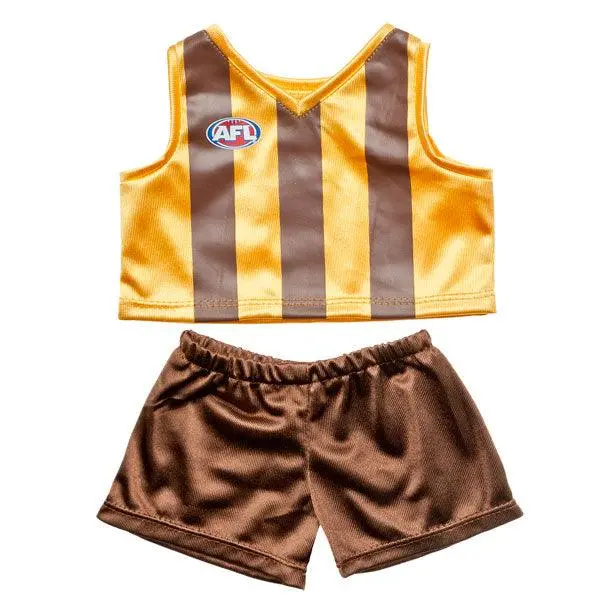 Hawthorn Hawks Afl Plush Guernsey For Kids 1