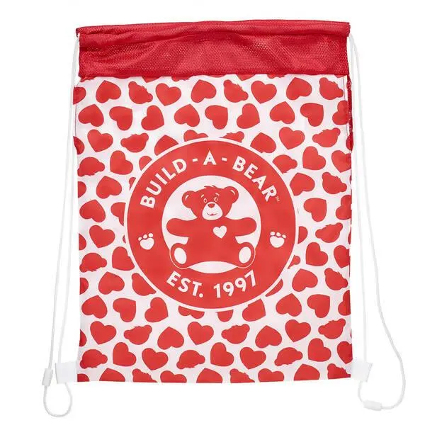 Heart-Shaped Toy Bear Carrier Bag 1