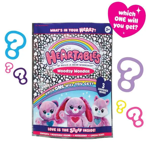 Heartables Mystery Collectibear: Woodsy Wonder Series 1