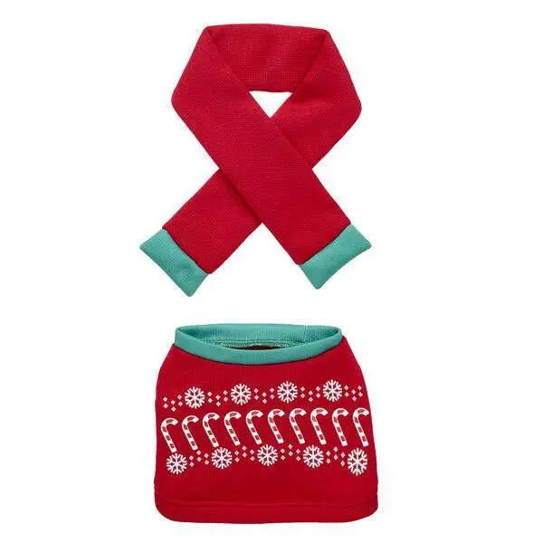 Holiday-Themed Sweater And Cozy Scarf Duo 1