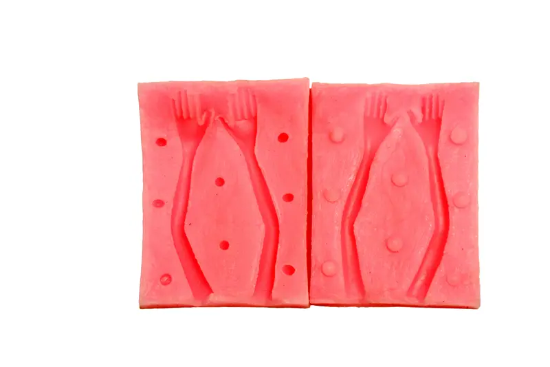 Human Arms Detail Silicone Mold For Fondant And Clay 1