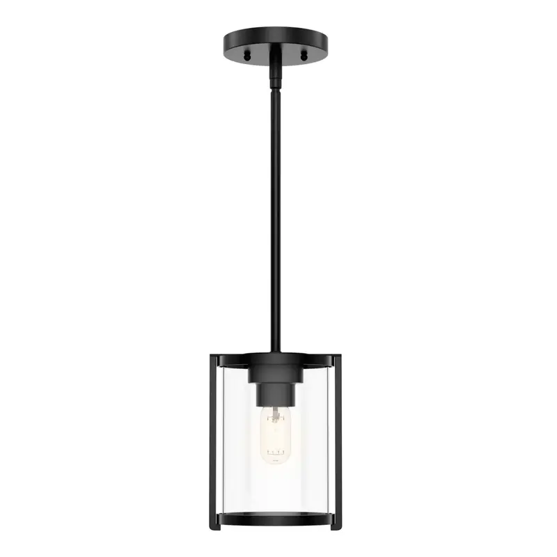 Hunter Astwood 1-Light Matte Black Pendant 1