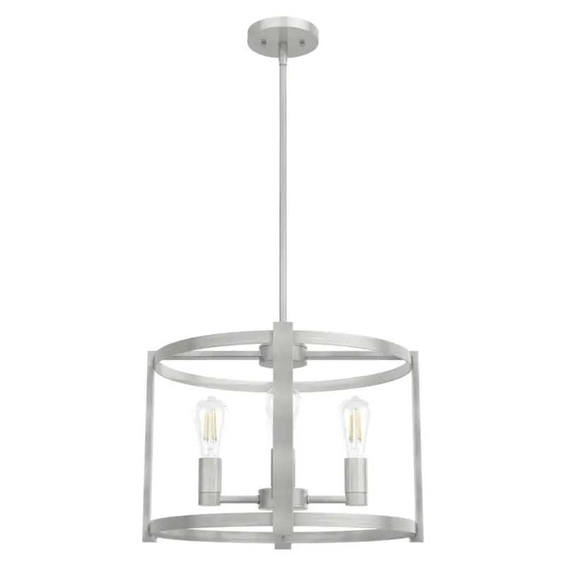 Hunter Astwood 4-Light Brushed Nickel Chandelier 1
