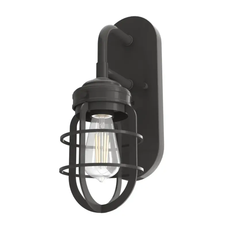 Hunter Starklake Single-Light Wall Sconce In Noble Bronze 1