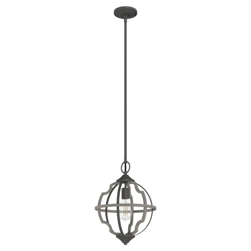 Hunter Stone Creek Single-Light Pendant In Noble Bronze 1