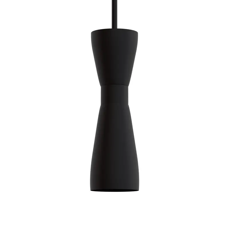 Hunter Zola Single-Light Matte Black Pendant – Jasmine Roth Collection 1