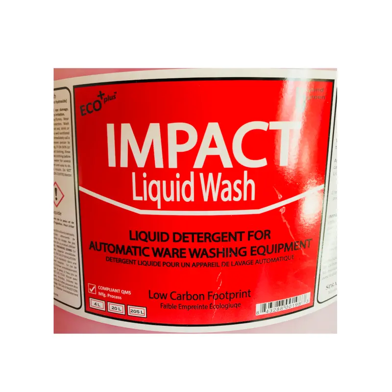 Impact Red Liquid Wash Agent – Alkaline Espresso Machine Cleaner 1