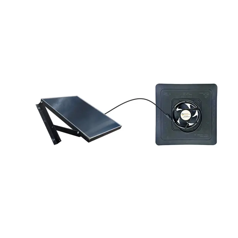 Isolar 20W106-Flex-Crl Solar Attic Fan Bundle – Anti-Gust Sidewall Vent System 1