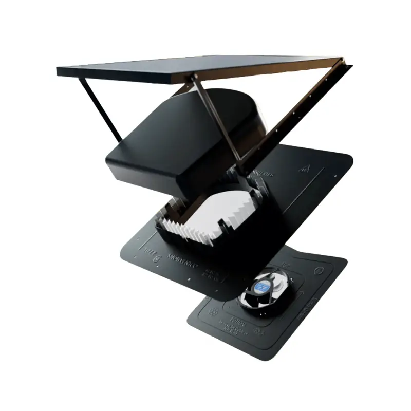 Isolar 20W106-Flex-Snv Solar Attic Fan Bundle – Snowventco-Compatible Vent Solution 1