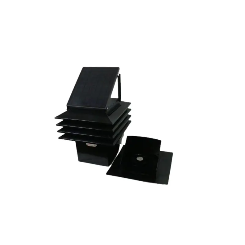 Isolar 20W106-Optiflex Solar Attic Fan Bundle – Optimum Tower Vent Configuration 1