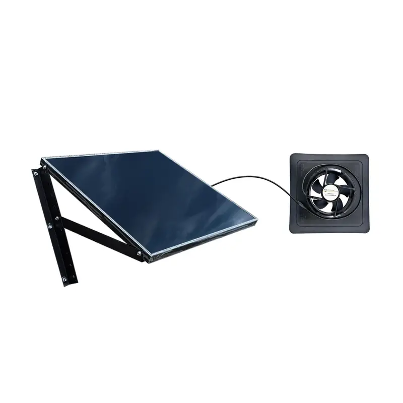 Isolar 50W108-Flex Modular Solar Attic Fan – Retrofit Kit For High-Efficiency Ventilation 1