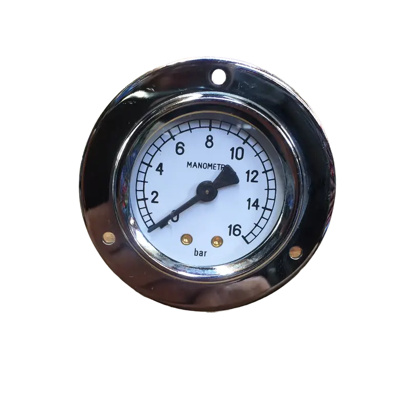 Izzo Commercial Pressure Gauge (0–16 Bar) – High-Range Espresso System Gauge 1