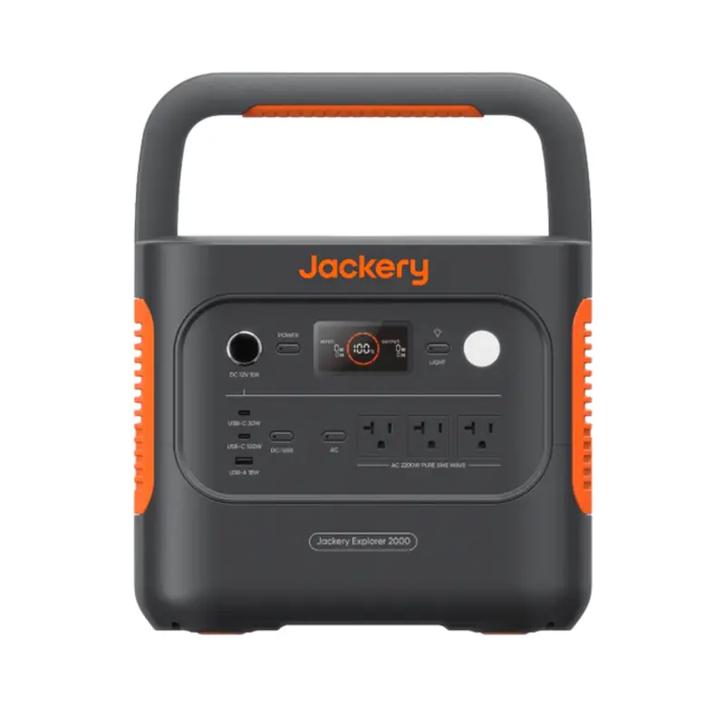 Jackery Explorer 2000 V2 – Rugged Dual-Usb-C Power Station (60-2000) 1