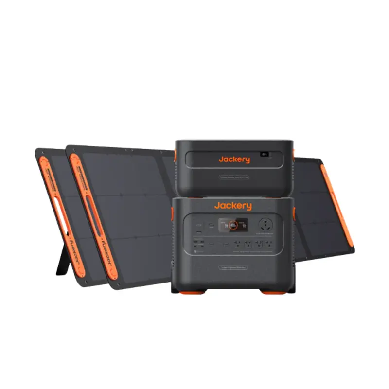 Jackery Solar Generator 2000 Plus 4Kwh Kit – Preconfigured Solar + Storage Bundle 1