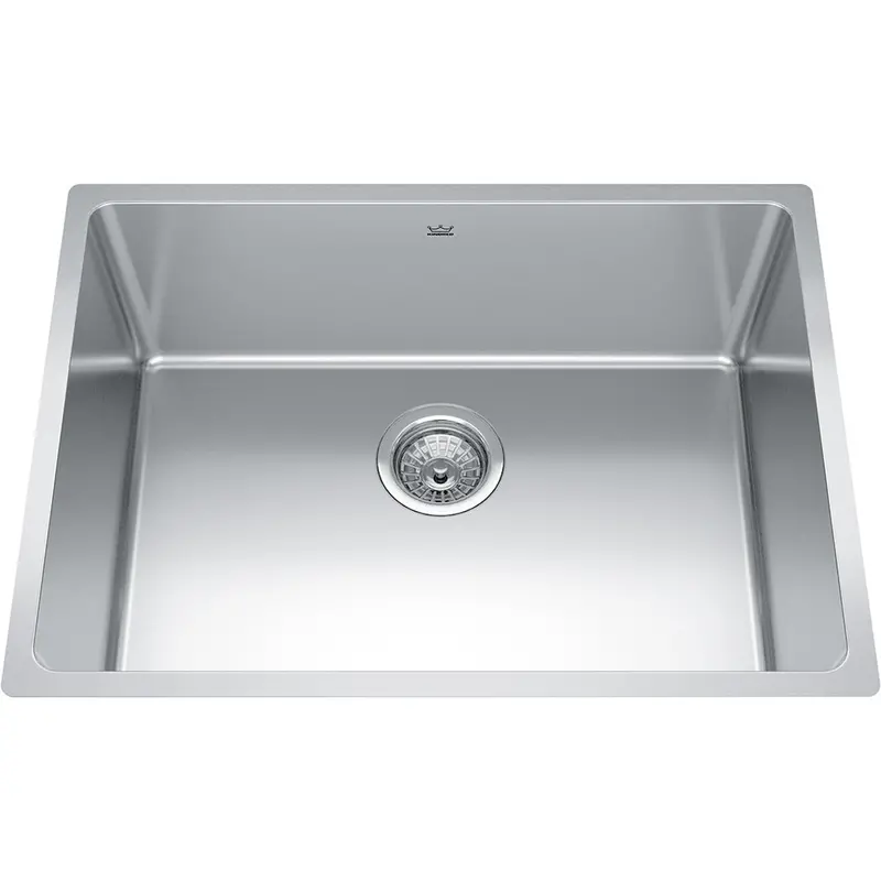 Kindred Brookmore 25-Inch Stainless Steel Undermount Sink 1