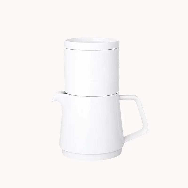 Kinto Faro Ceramic Pot Set – Dual-Function Brew & Serve 1