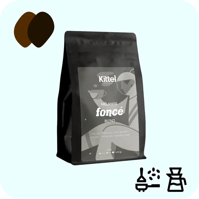 Kittel Dark Whole Bean Coffee – Deep, Robust Espresso Roast 1