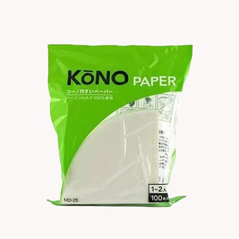 Kono Paper Cone Filters For 2-Cup Brewers – Pack Of 100 1