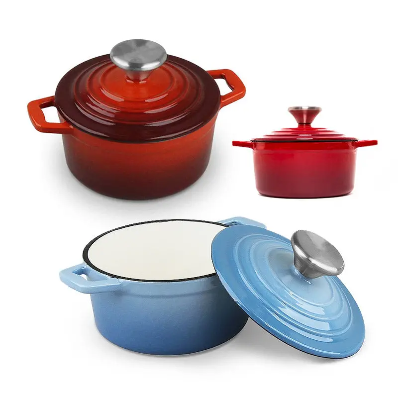 La Cocina Cast Iron Mini Casserole – 14Cm, 0.95L 1