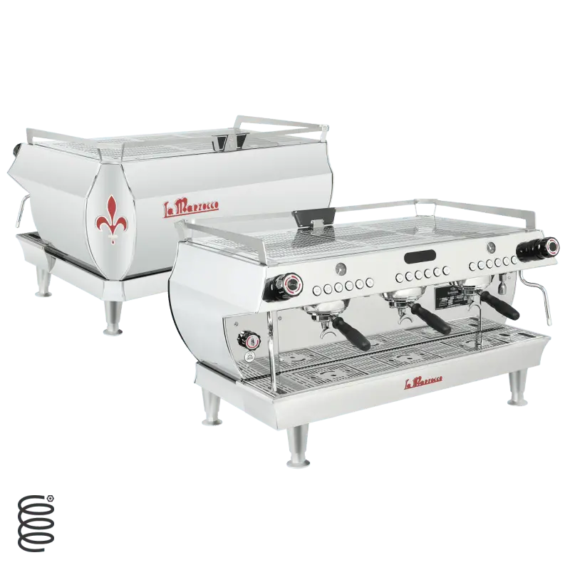 La Marzocco Gb5 S-Av Auto-Volumetric Espresso Machine – Twin Group Commercial System 1