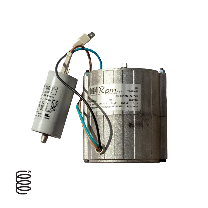La Marzocco Lz E.7.018 Electric Motor — 110V, 50/60Hz, 100W 1