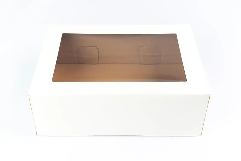 Large 16" X 12" Corrugated Rectangular Shipping Box 1
