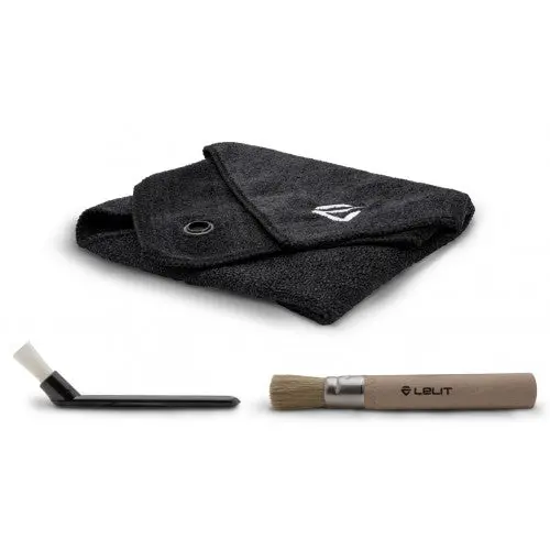 Lelit Espresso Machine Cleaning Kit – Microfiber Cloth, Paintbrush & Detail Brush 1