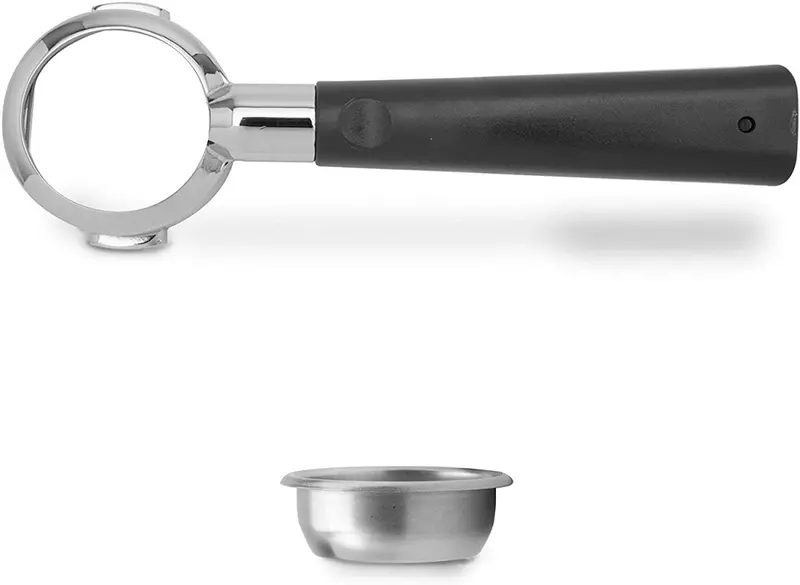 Lelit Vip Line Bottomless Portafilter Handle – Stainless Steel 1
