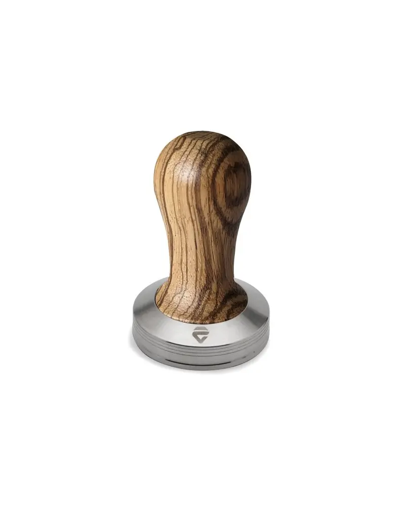 Lelit Zebra Wood & Stainless Steel Tamper – 58Mm Dual-Material Handle 1