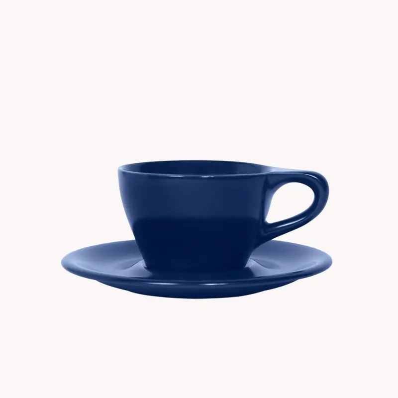 Lino 177Ml Double-Wall Cappuccino Cup And Saucer 1