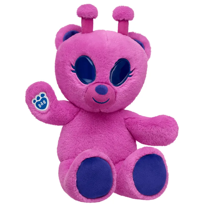 Magenta Extraterrestrial Bear Plush 1