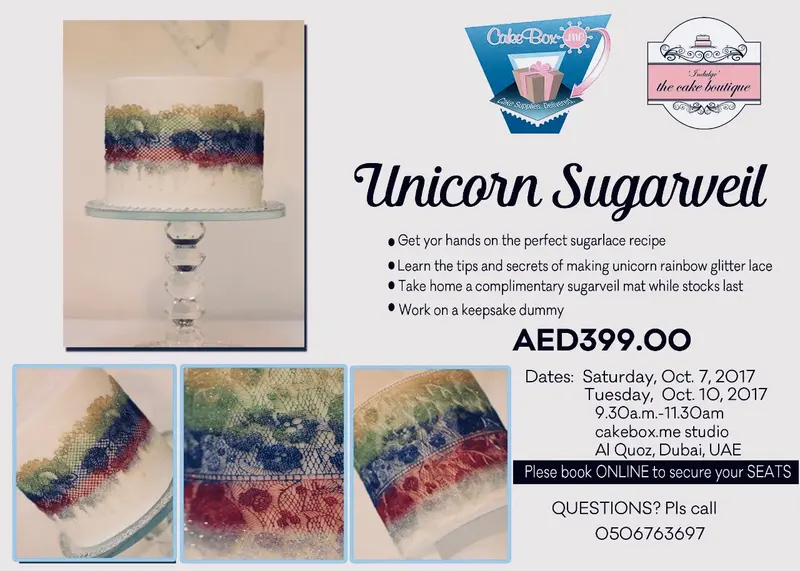 Magical Unicorn Sugarveil Kit – Whimsical Edible Decoration System 1