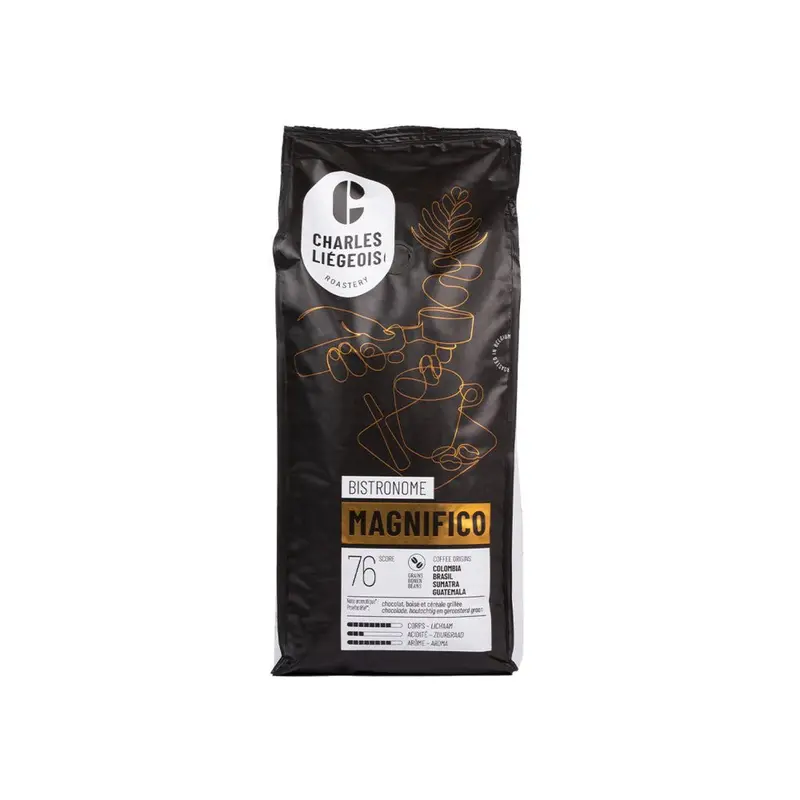 Magnifico Colombian Medium-Roast Whole Bean Coffee – Charles Liégeois Artisan Blend 1