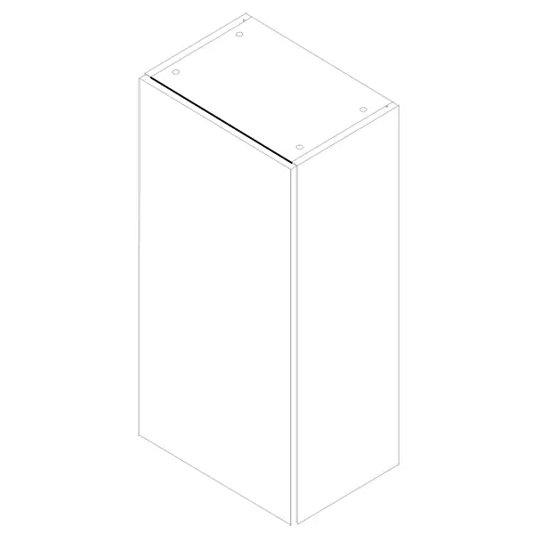 Manhattan Graphite Wall-Mount Kitchen Cabinets 1