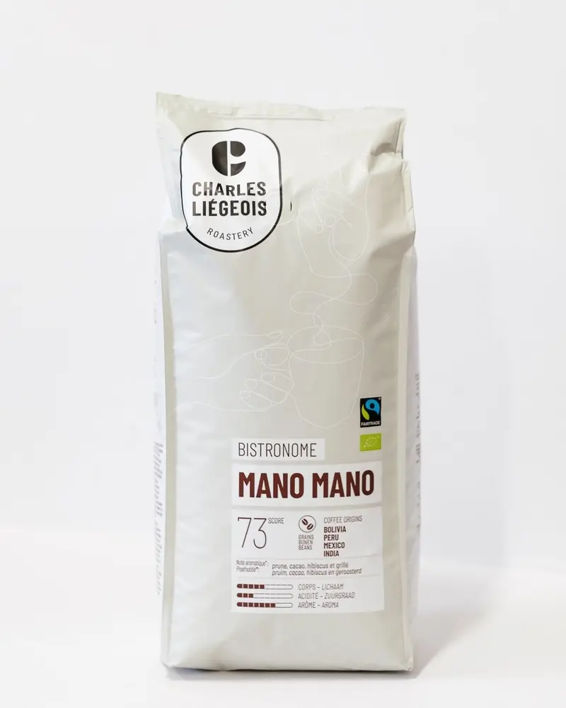 Mano Mano Bolivia Medium-Roast Whole Bean Coffee By Charles Liégeois 1