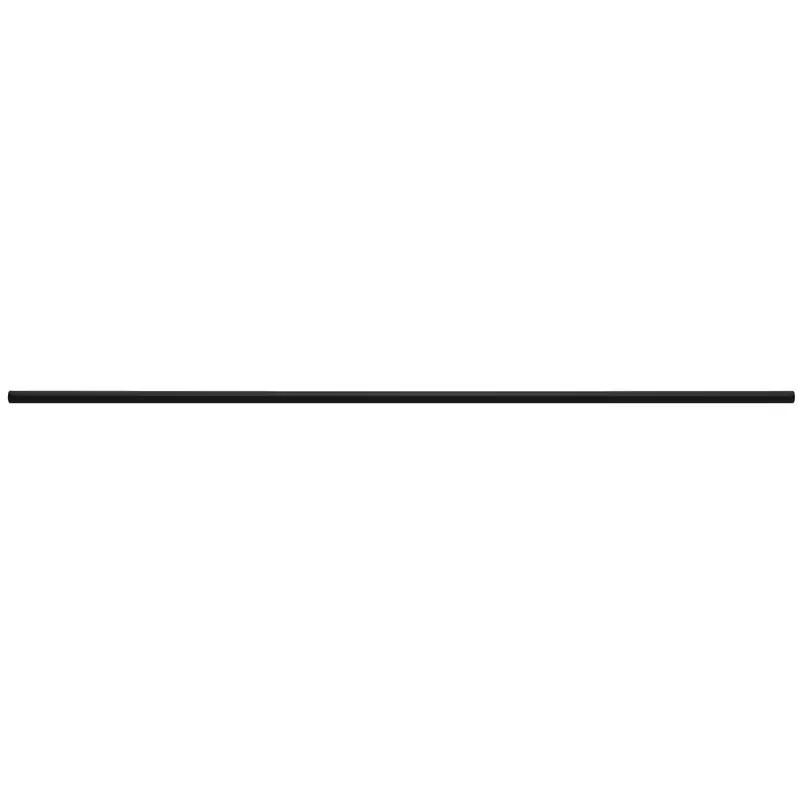 Matte Black Closet Rod – 96 Inch Heavy-Duty Bar 1