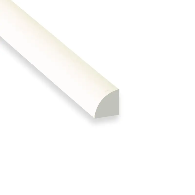 Mdf White Quarter Round Trim – 11/16" × 11/16" × 12 Ft 1