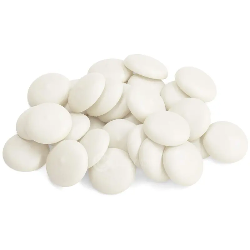 Merckens Bright White Candy Coating – 25 Lb Bulk Chocolate-Style Melting Wafers 1