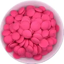 Merckens Pink Chocolate Melting Wafers – 1 Lb Candy Coating 1