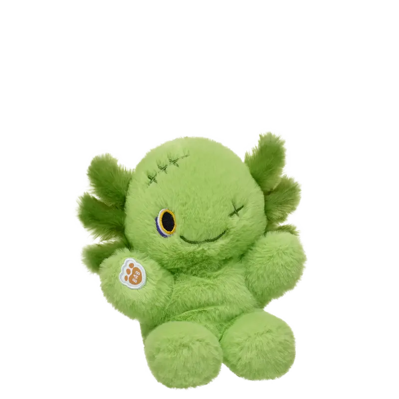 Mini Beans® Zombie Axolotl Plush By Build-A-Bear 1