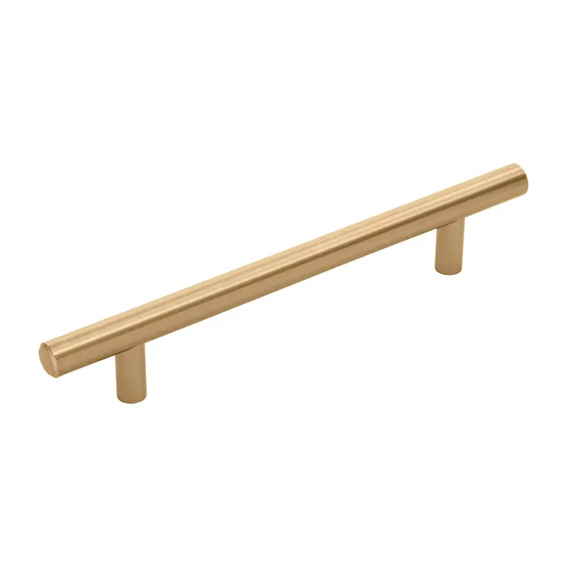 Minimalist Contemporary Cabinet Pull – 5-1/16" (128Mm) Ctc, Champagne Bronze 1