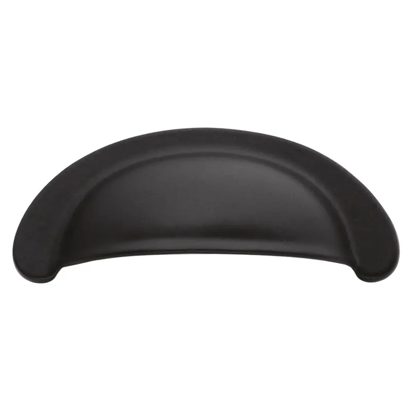 Modus 2.75-Inch Matte Black Cup Pull – Functional Modern Hardware 1