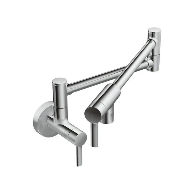 Moen Chrome Two-Handle Modern Pot Filler For Kitchens 1