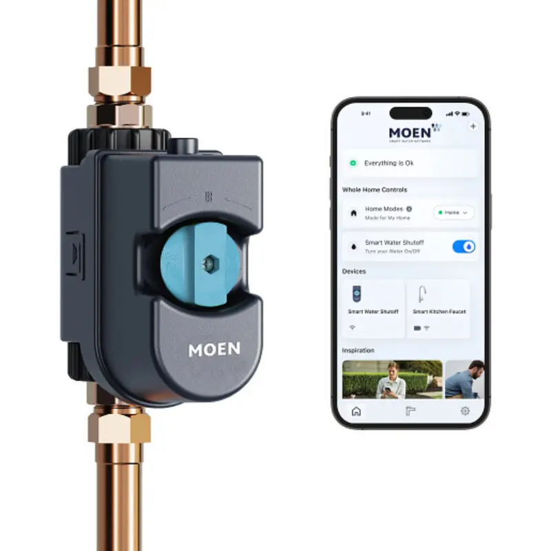 Moen Flo Smart Water Leak Detector And Automatic Shutoff System 1