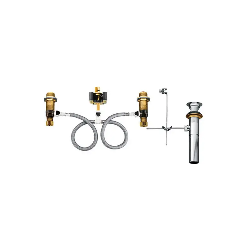 Moen M-Pact Widespread Shower Valve – 8" To 16" Centers, 1/2" Ips Connection 1