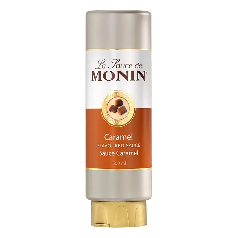 Monin Caramel Sauce – 500Ml Rich Dessert Topping 1