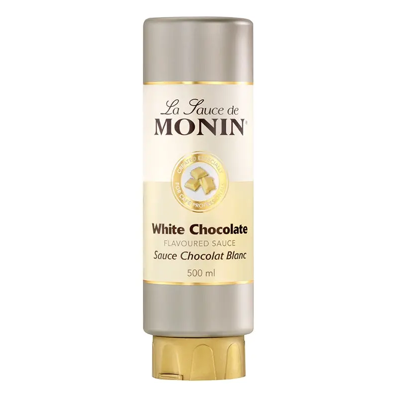 Monin White Chocolate Sauce – 500Ml Creamy Confectionery Topping 1