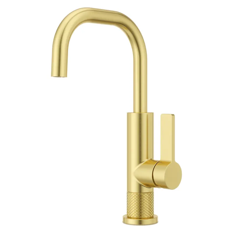 Montay Single-Handle Bar Or Prep Faucet In Brushed Gold 1