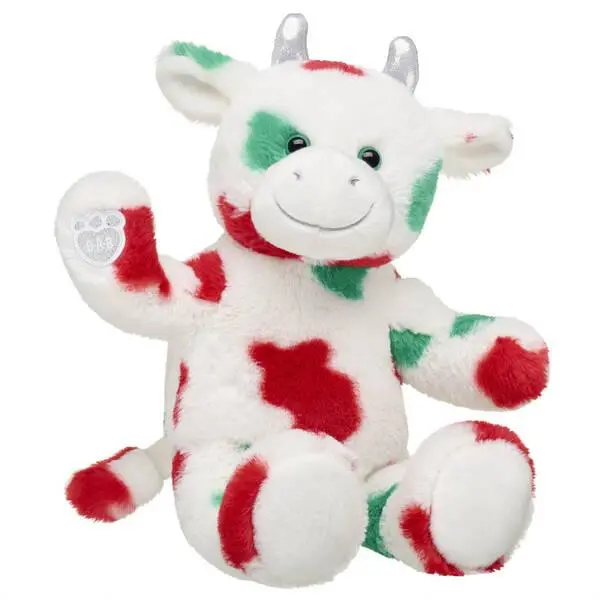 Mooey Christmas Cow Plush – Whimsical Holiday Animal Toy 1
